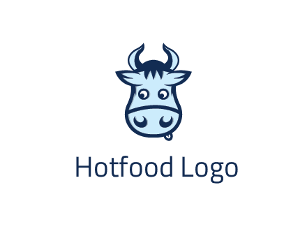 cute cow face