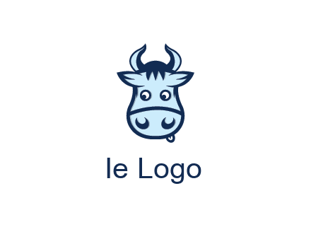 cute cow face