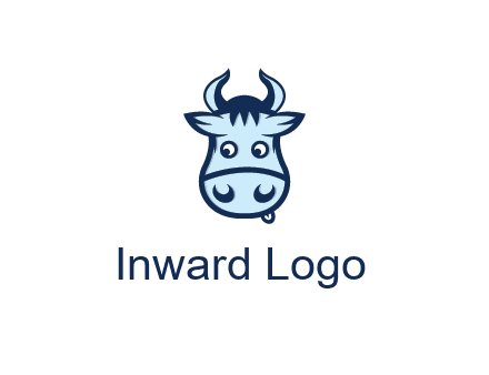 cute cow face