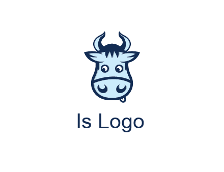 cute cow face
