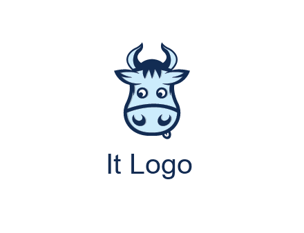 cute cow face