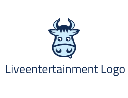 cute cow face