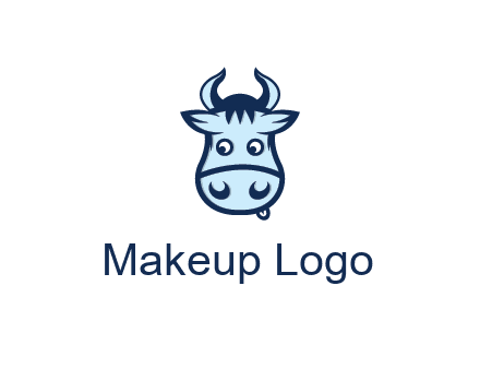 cute cow face