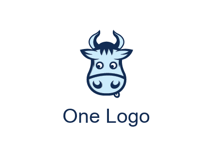 cute cow face