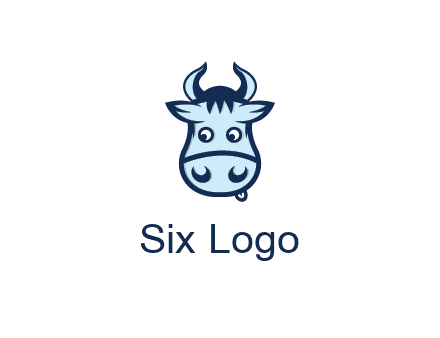cute cow face