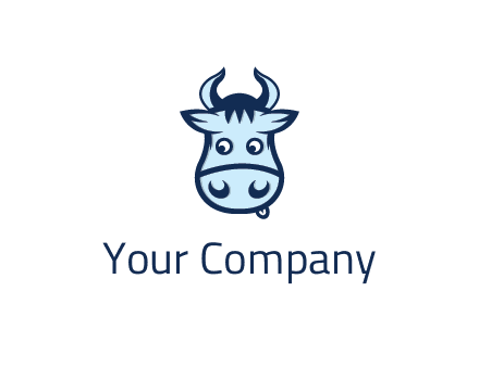 cute cow face