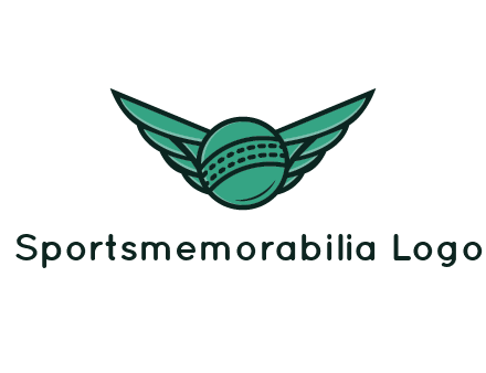 cricket ball with wings