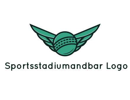 cricket ball with wings