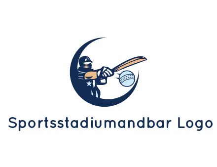 batsman joined to the moon hitting cricket ball