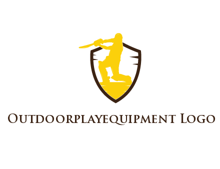 shield behind batsman
