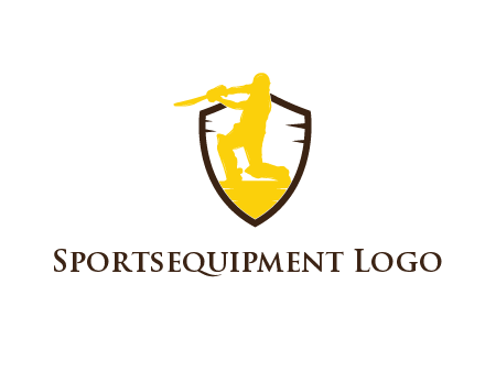shield behind batsman