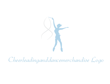 ballerina dancing with spirals