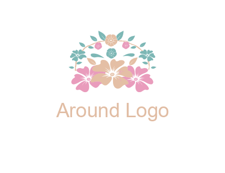flower crown with leaves 