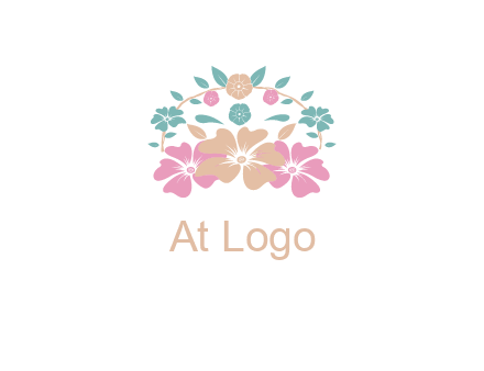 flower crown with leaves 