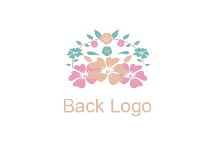 flower crown with leaves 