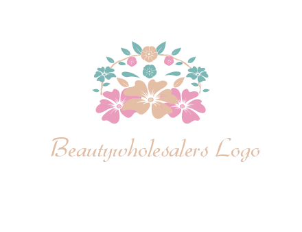 flower crown with leaves 