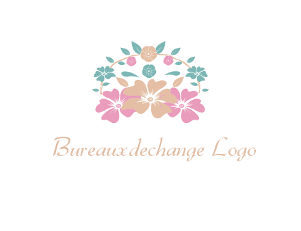 flower crown with leaves 