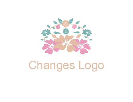 flower crown with leaves 