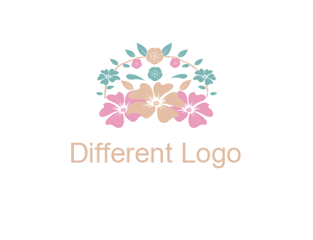 flower crown with leaves 