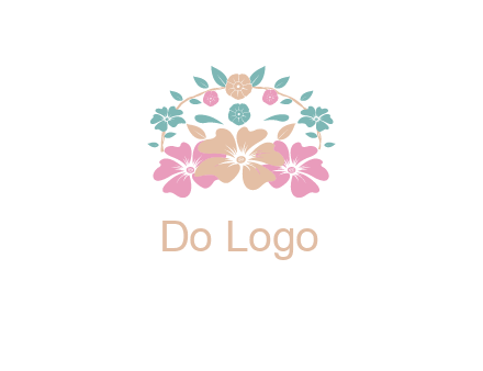 flower crown with leaves 
