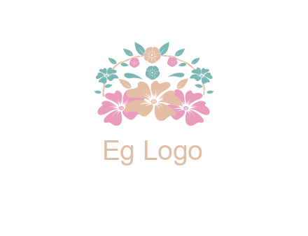 flower crown with leaves 