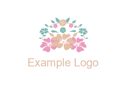 flower crown with leaves 