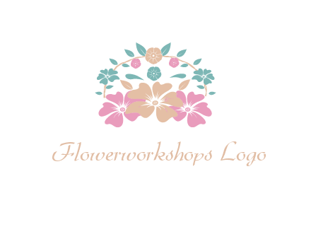 flower crown with leaves 
