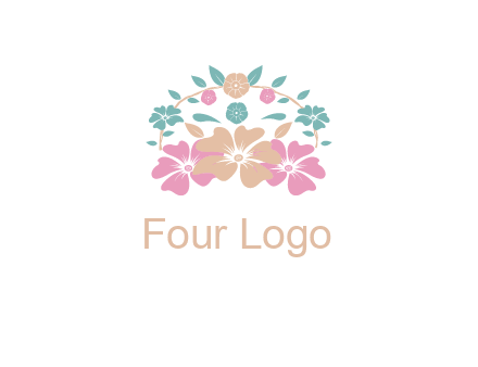 flower crown with leaves 