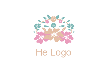 flower crown with leaves 
