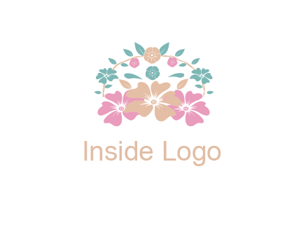 flower crown with leaves 