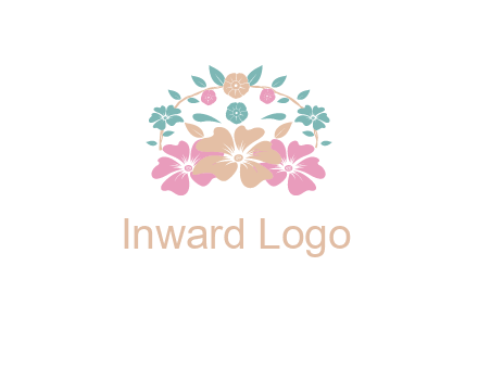flower crown with leaves 