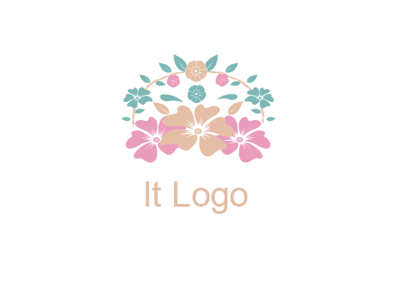 flower crown with leaves 