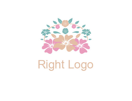 flower crown with leaves 