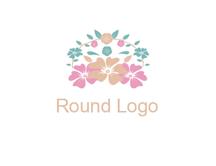 flower crown with leaves 