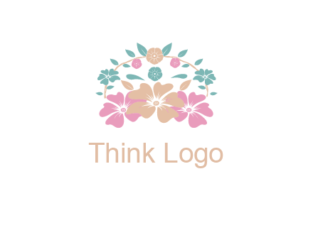 flower crown with leaves 