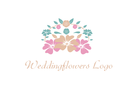 flower crown with leaves 