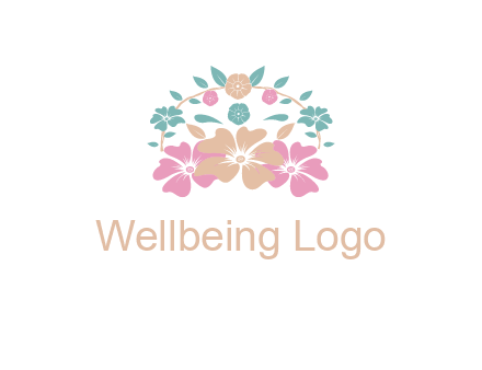 flower crown with leaves 