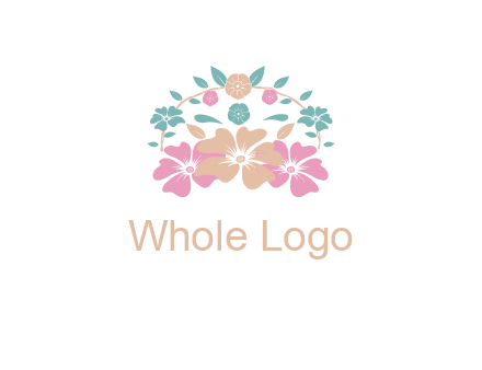 flower crown with leaves 