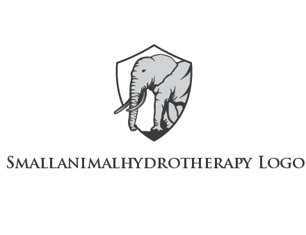 elephant in shield