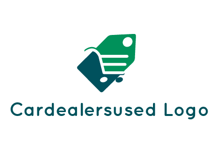 negative spacing shopping cart in tag