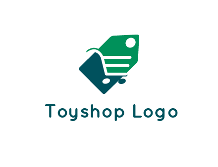 negative spacing shopping cart in tag