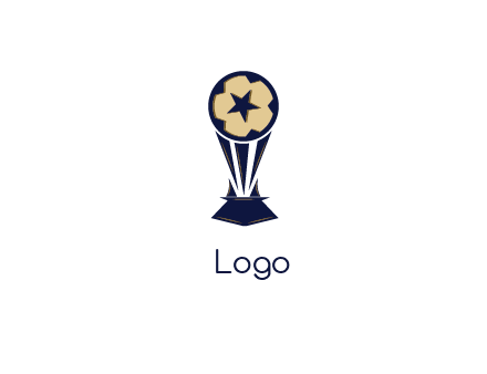 Championship logo design Template