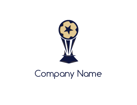 Championship logo design Template