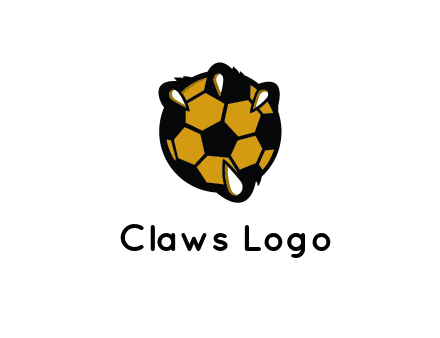 claw holding football