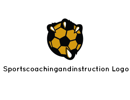 claw holding football