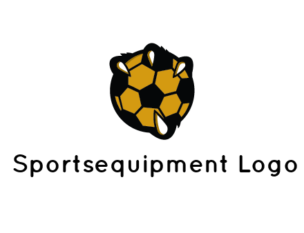 claw holding football