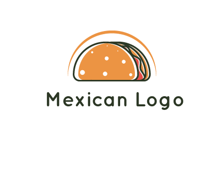curve line above taco