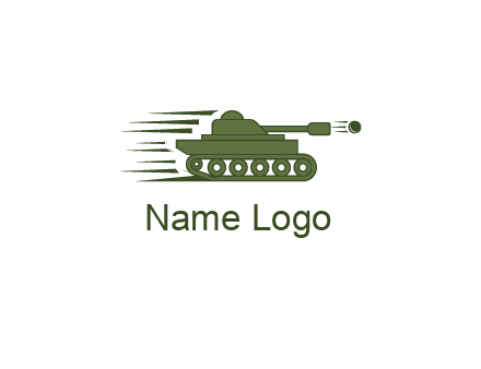 military tank shooting canons