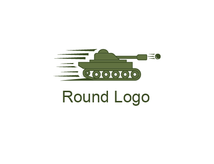 military tank shooting canons