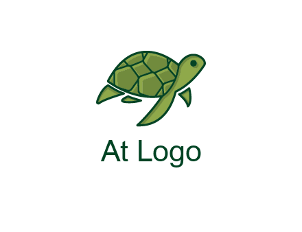 abstract baby turtle